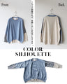 オシャレ映え3COLOR 配色切り替えニット