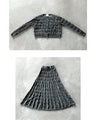A beautiful wavy knit set [set]