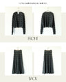 A beautiful wavy knit set [set]
