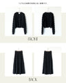 A beautiful wavy knit set [set]