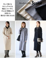 A simple knit dress with a trendy feel Half-zip knit dress