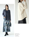 Fluffy and smooth shaggy knit top