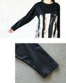 Adult pattern, different material, switching art stripe dress