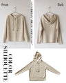 イマドキHALF ZIP ニットパーカートップス