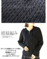 イマドキHALF ZIP ニットパーカートップス