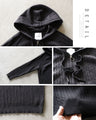 イマドキHALF ZIP ニットパーカートップス