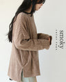 Impressive smoky velvet top for adults