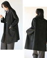 A soft, relaxed-fitting faux suede coat