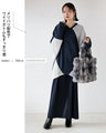 Ribbed dolman tunic that can be worn front or back