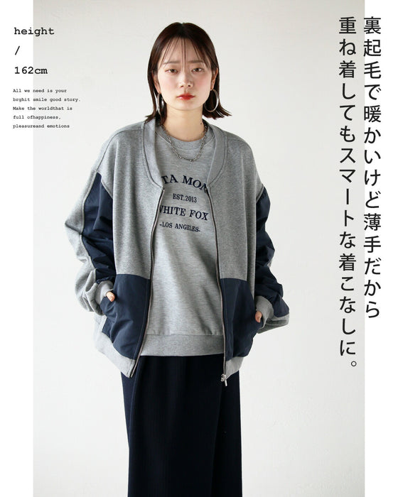 高見えさせる刺繍ロゴトップス