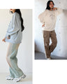 High-end looking embroidered logo top