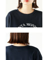 High-end looking embroidered logo top