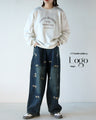 High-end looking embroidered logo top