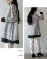 Soft paisley high-end tunic