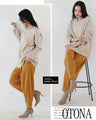 A top made of different materials with an exquisite design that looks great on its own