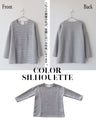 A top made of different materials with an exquisite design that looks great on its own
