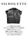 大胆なくらいがカッコいい 英ロゴデザインシアーシャツ
