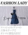 オシャレLADY 異素材ドルマントップス