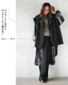 雰囲気スタイリッシュ ロングシャツワンピ