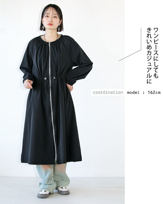 羽織るだけでシャレる ワンピでもコートでも使える軽アウター