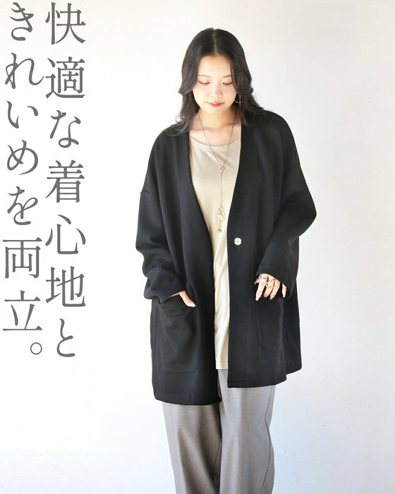 楽でキレイ 疲れない しなやかジャケット