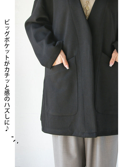 楽でキレイ 疲れない しなやかジャケット