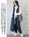 選べる２スタイル。DENIMベストジャンスカ。