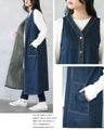 選べる２スタイル。DENIMベストジャンスカ。