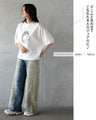 ラフにプレシャスな煌めき リングモチーフTシャツ