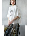 ラフにプレシャスな煌めき リングモチーフTシャツ