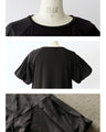 接触冷感×UVカット機能付き リラックスバルーン袖ワンピース