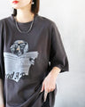 クスッと笑える♪ 読書タイムワンちゃん 大人の癒し。ゆるカワコットンTシャツ