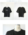 一枚でこなれる。重ね着風バイカラーロゴTシャツ