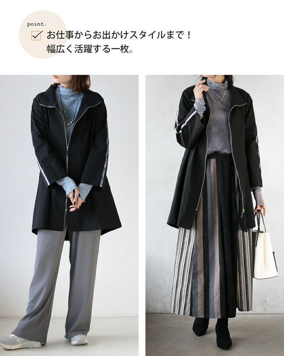 OTONAオリジナル スポーティ×モード サイドラインを効かせた旬感アウター