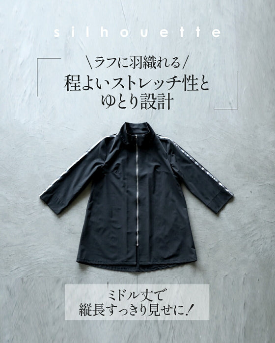 OTONAオリジナル スポーティ×モード サイドラインを効かせた旬感アウター