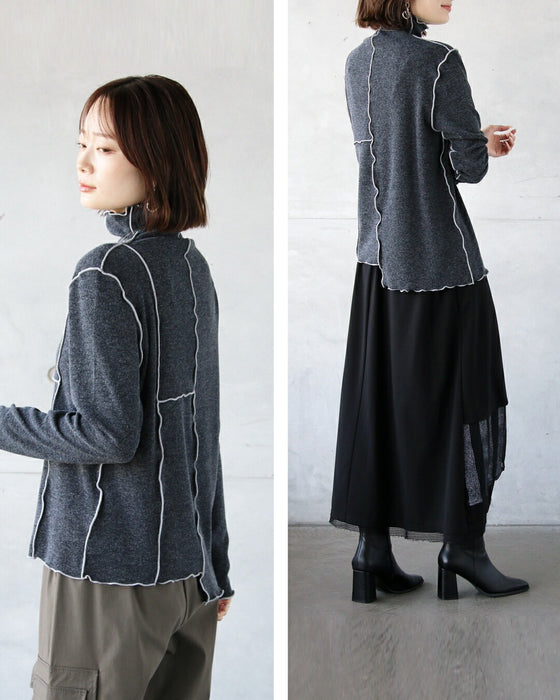 メロウラインが効いてる! 大人の遊び心トップス