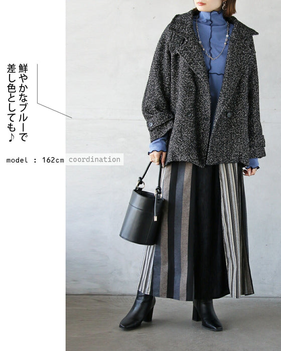 メロウラインが効いてる! 大人の遊び心トップス