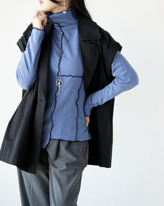 メロウラインが効いてる! 大人の遊び心トップス