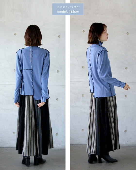 メロウラインが効いてる! 大人の遊び心トップス