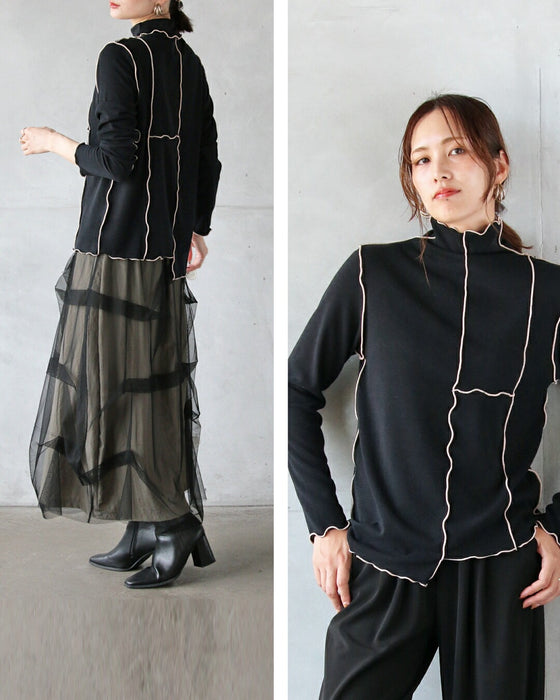 メロウラインが効いてる！ 大人の遊び心トップス