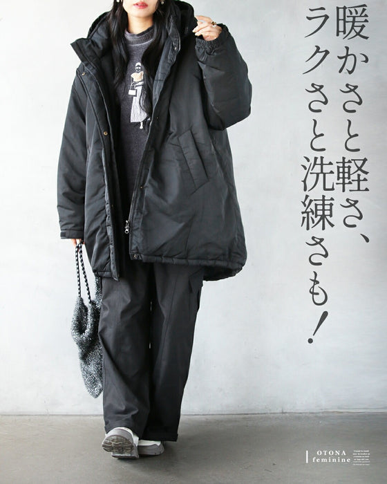 暖かさも軽さも。「頼れる防寒力」2WAYモンスターコート