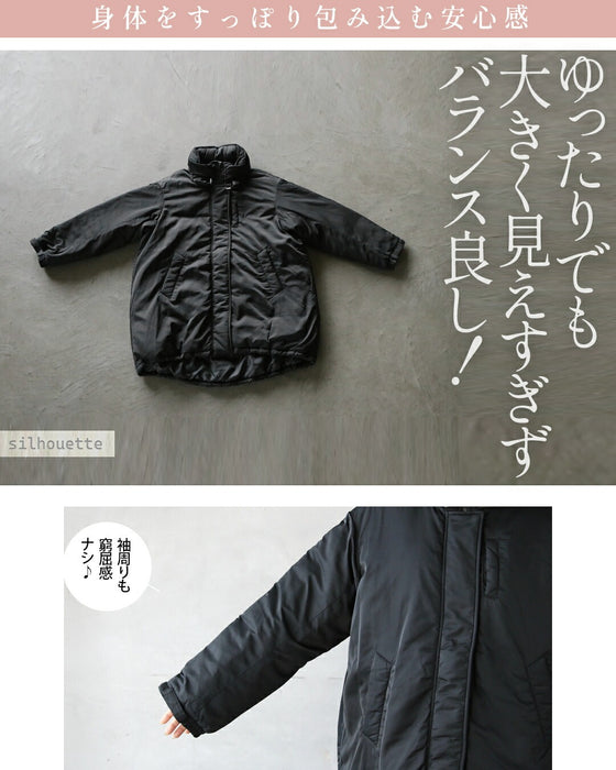 暖かさも軽さも。「頼れる防寒力」2WAYモンスターコート