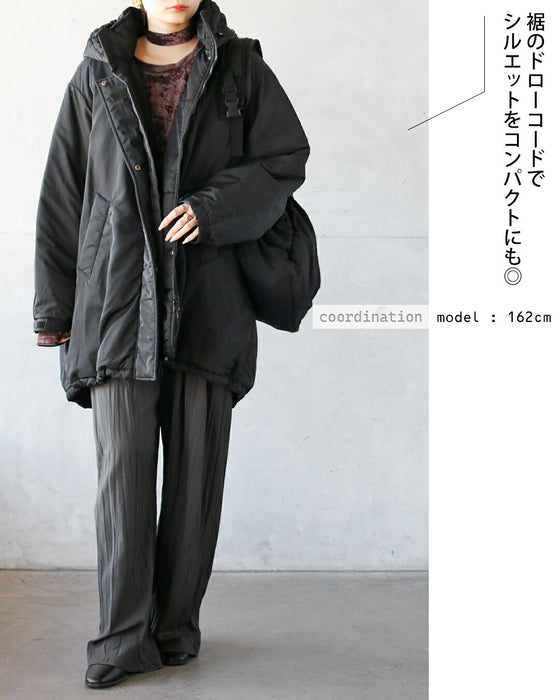 暖かさも軽さも。「頼れる防寒力」2WAYモンスターコート