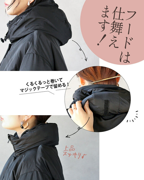 暖かさも軽さも。「頼れる防寒力」2WAYモンスターコート