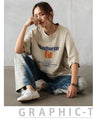 気取らない大人のオシャレ ロゴビッグＴシャツ