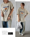 気取らない大人のオシャレ ロゴビッグＴシャツ