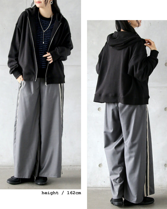 毎日にちょうどいい上質コットンの万能パーカー