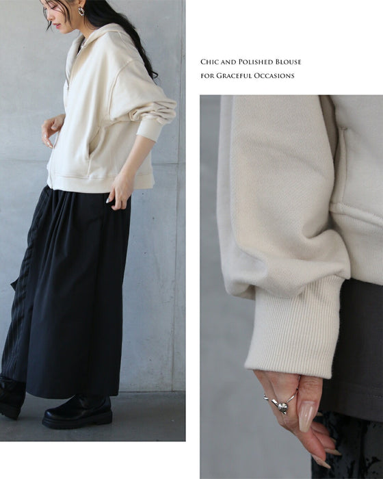 毎日にちょうどいい上質コットンの万能パーカー