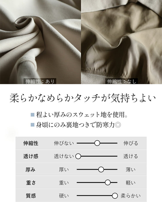 レイヤード見えで差がつく、旬顔パーカー。