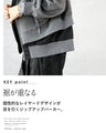 レイヤード見えで差がつく、旬顔パーカー。